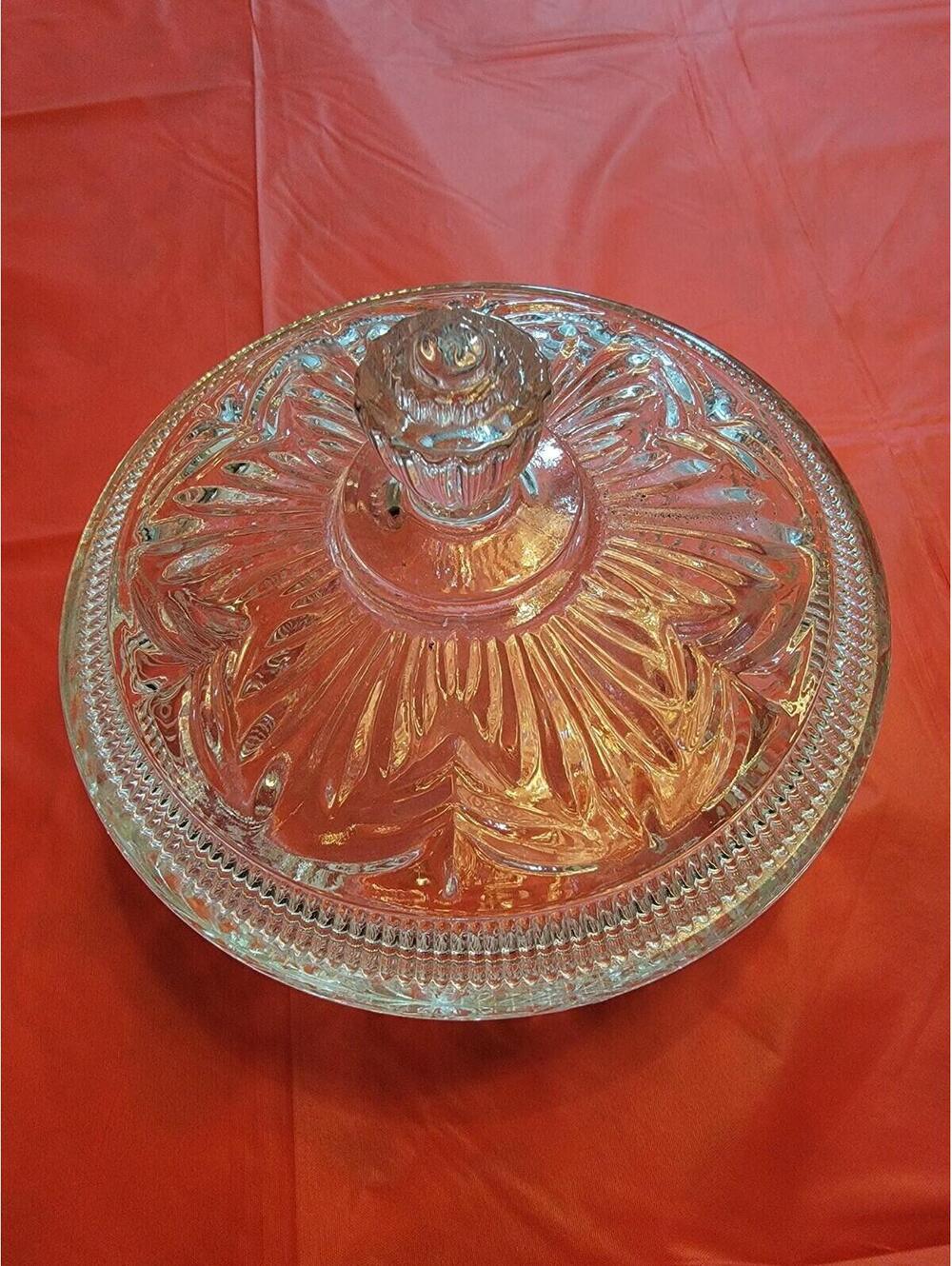 Avon Crystal Candy Dish